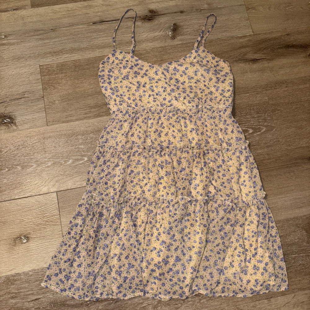 French Kiss Tiered Floral Dress – Size Large